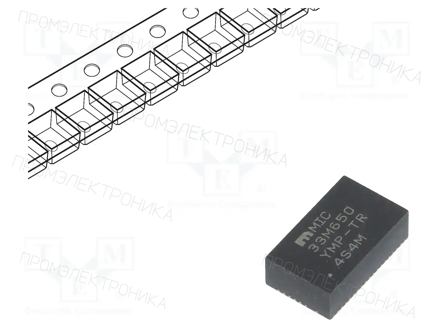 Microchip Technology MIC33M650YMP-TR — Регуляторы напряжения - микросхемы DC/DC