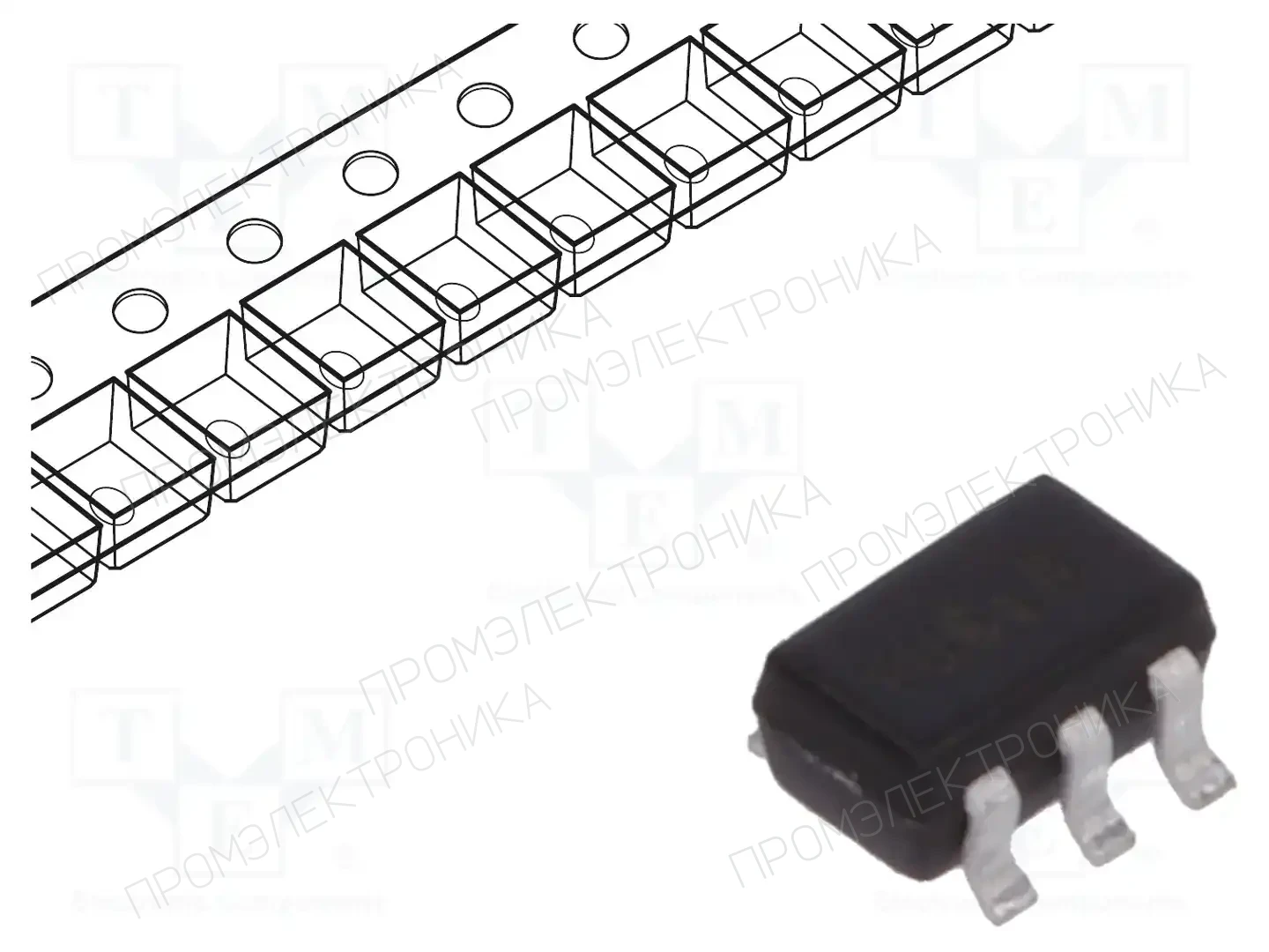 DIODES INCORPORATED 74AHC1G08SE-7 — Ворота, инверторы