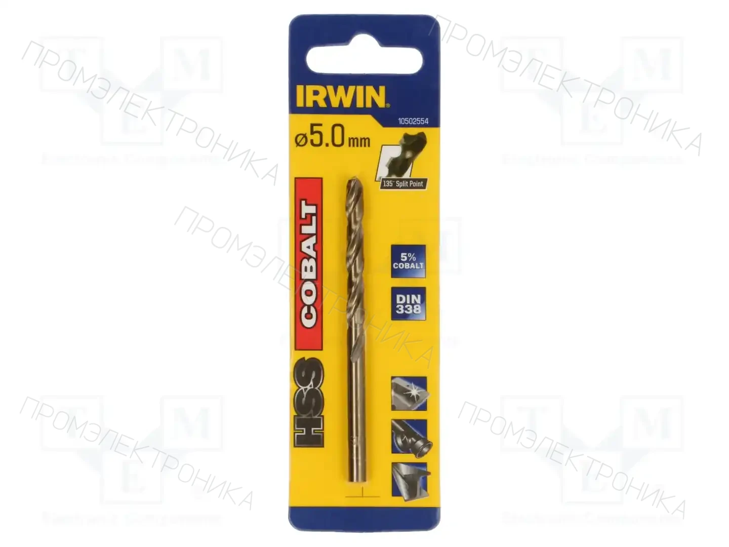 IRWIN 10502554 — Сверла по металлу