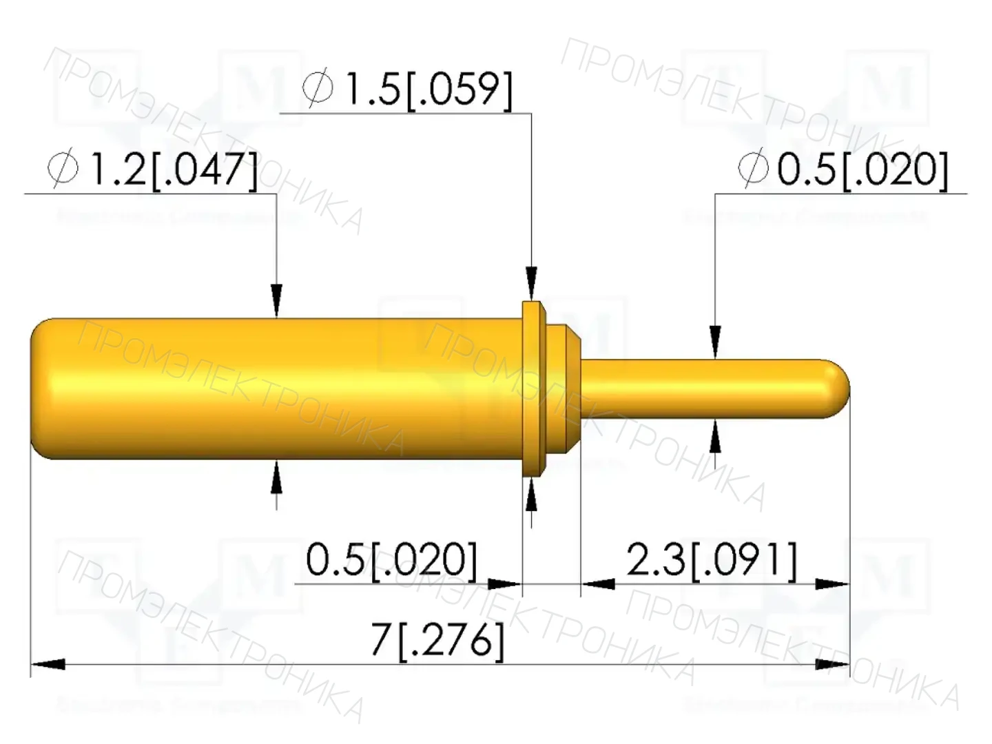 INGUN GKS-961 305 050 A 0601 — Измерительные щупы
