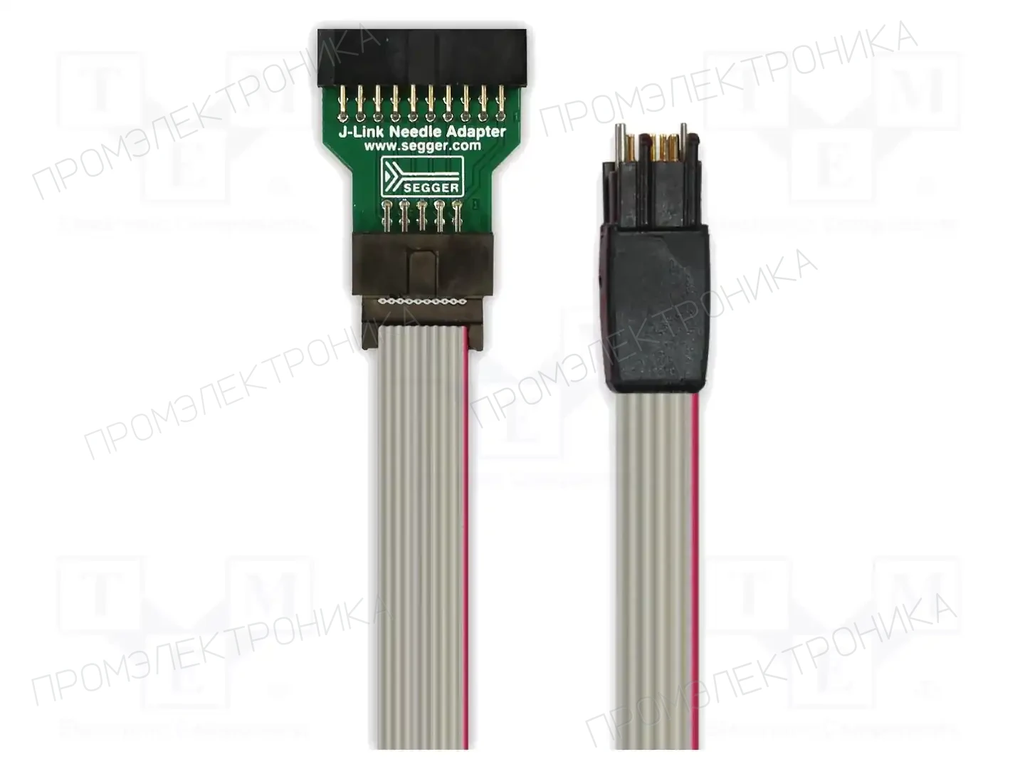 SEGGER MICROCONTROLLER 8.06.04 10-PIN NEEDLE ADAPTER — Аксессуары для программаторов