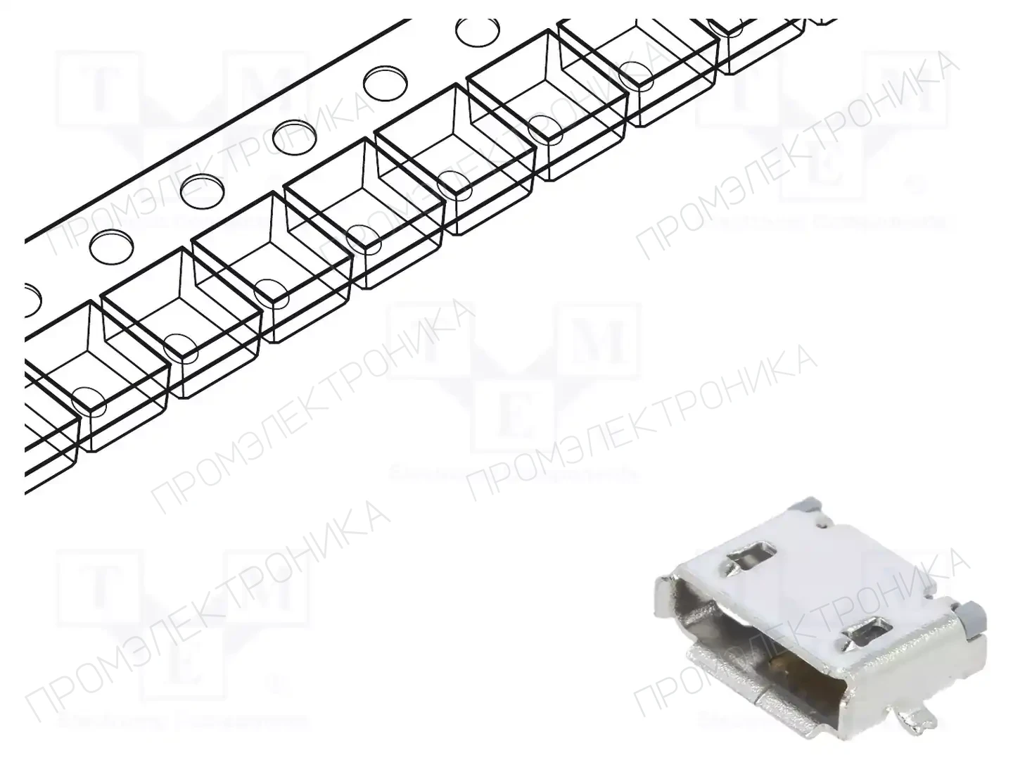 AMPHENOL COMMUNICATIONS SOLUTIONS 10104111-0001LF — Разъeмы USB и IEEE1394