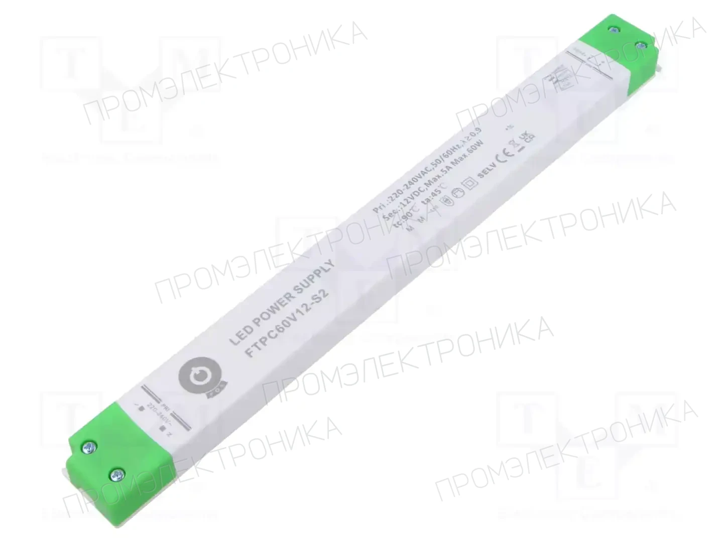 POS FTPC60V12-S2 — Блоки питания для LED