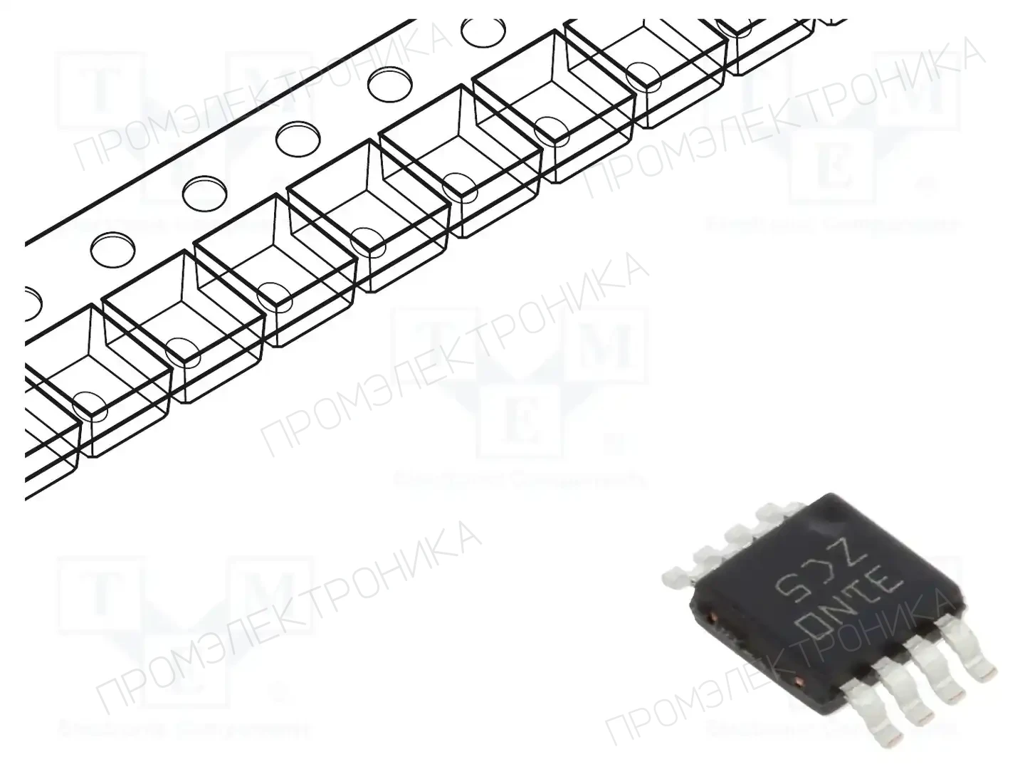 Texas Instruments LMC555CMMX/NOPB — Микросхемы watchdog и reset