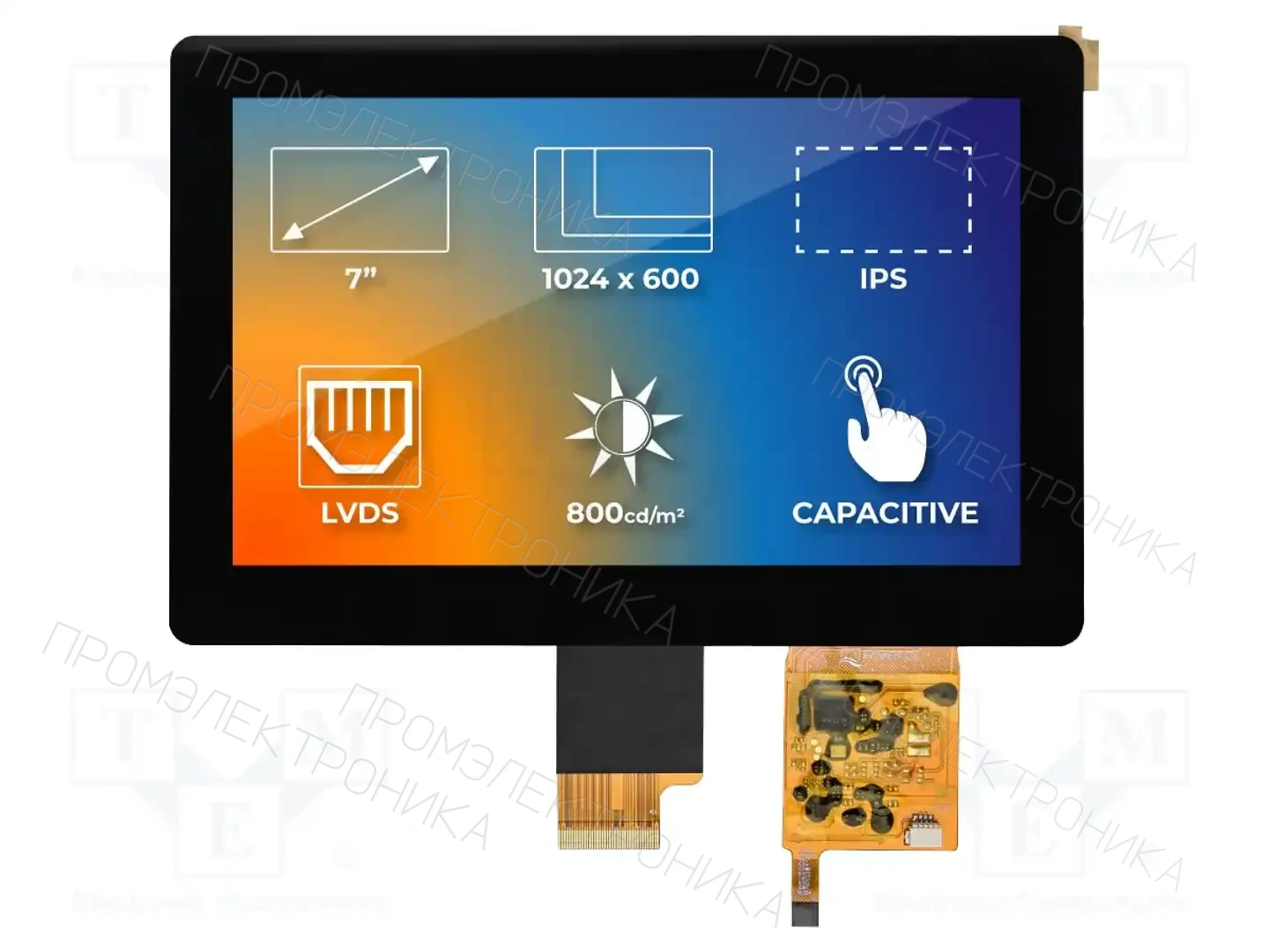 Riverdi SM-RVT70HSLNWC00 — Дисплеи TFT