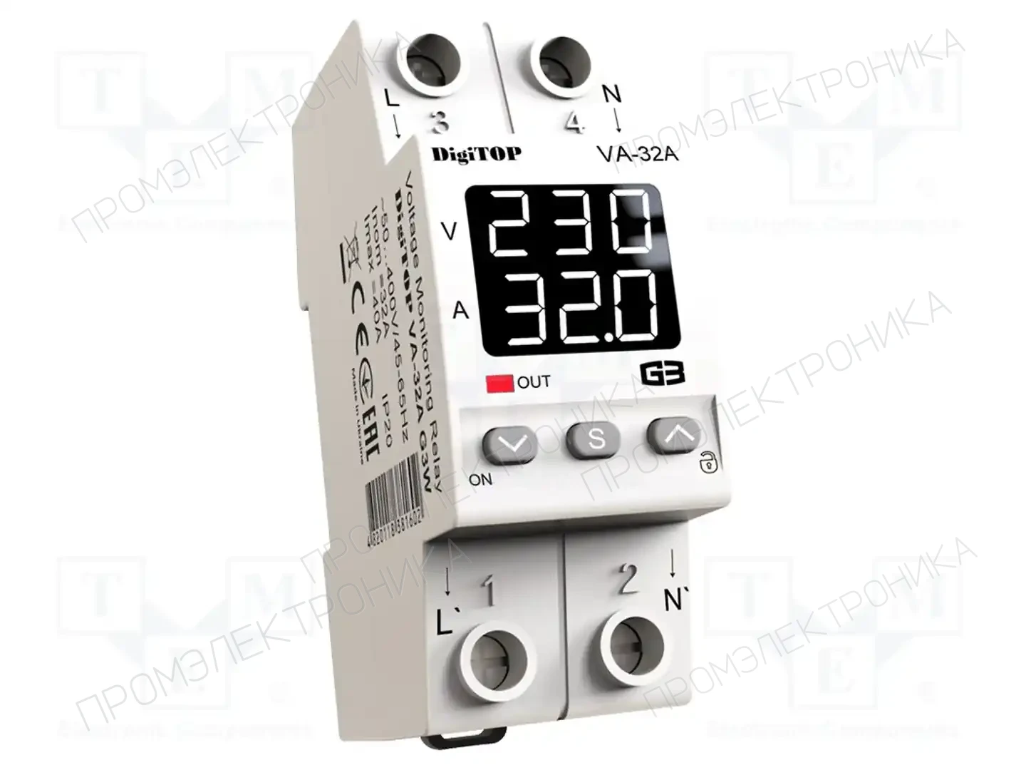 DIGITOP ELECTRIC VA-32A G3W — Контрольные реле