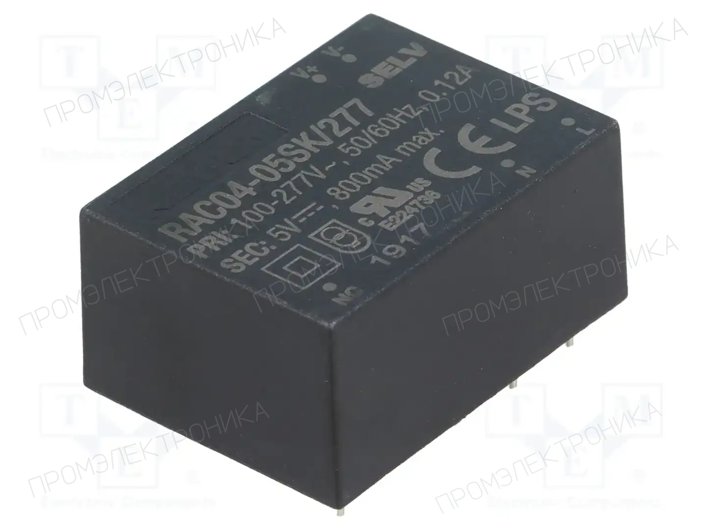 RECOM RAC04-05SK/277 — Преобразователи AC/DC для PCB