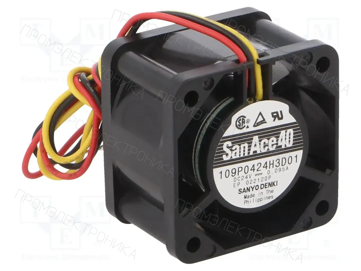 SANYO DENKI 109P0424H3D01 — Вентиляторы DC 24V