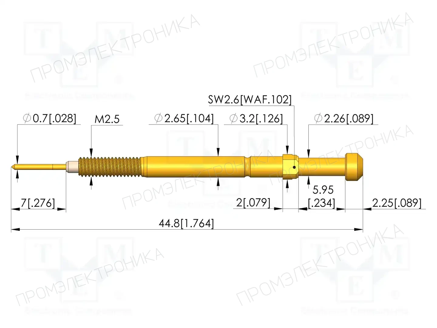 INGUN DPS-465-0017 — Измерительные щупы