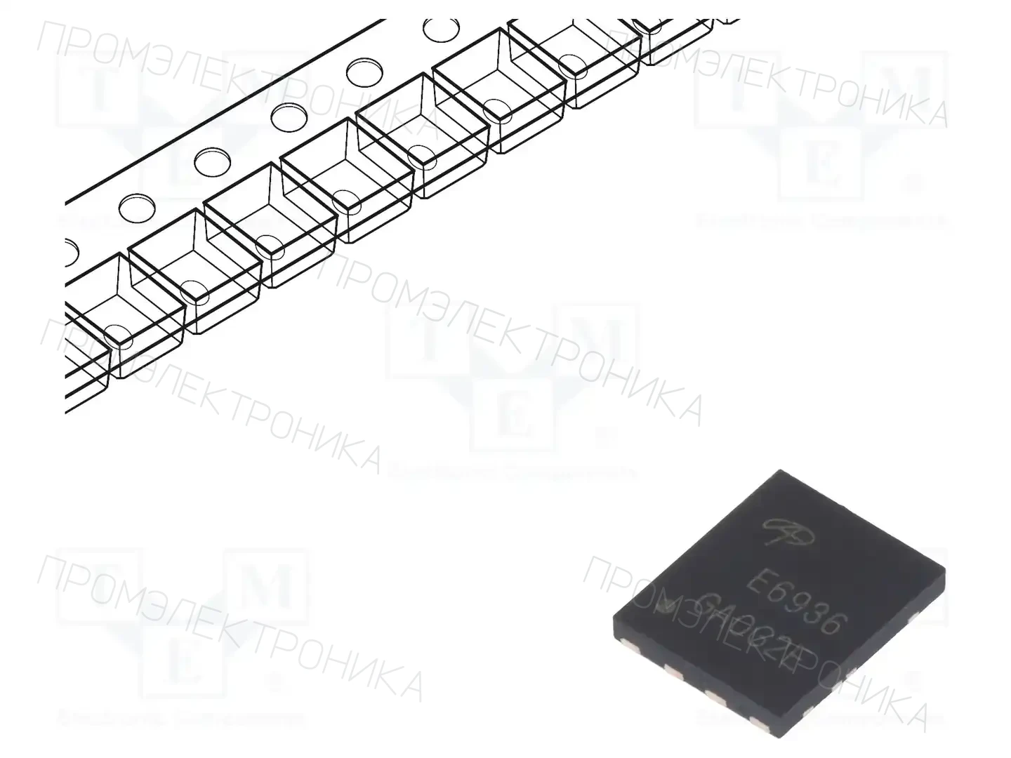 ALPHA & OMEGA SEMICONDUCTOR AOE6936 — Транзисторы многоканальные