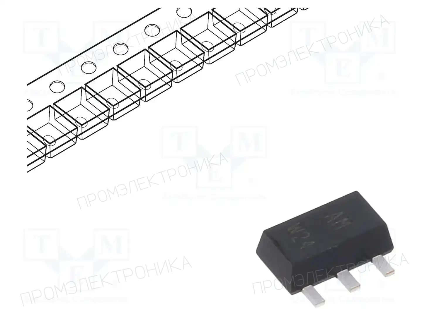 NEXPERIA BCX52-16,115 — Транзисторы PNP SMD