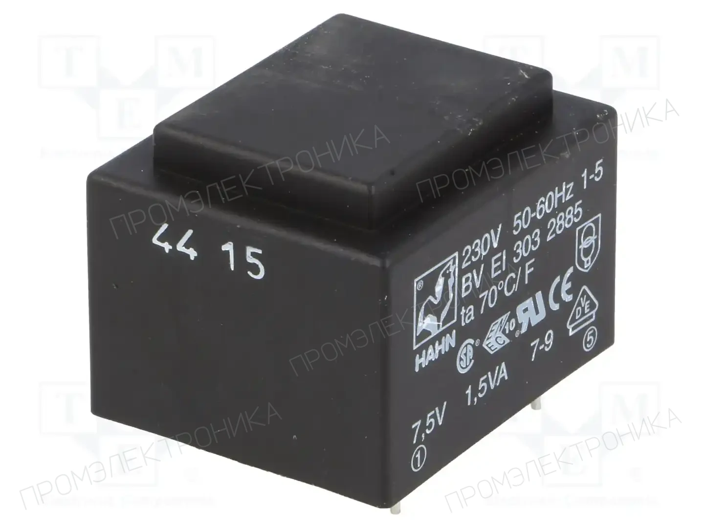 HAHN BV EI 303 2885 — Трансформаторы PCB