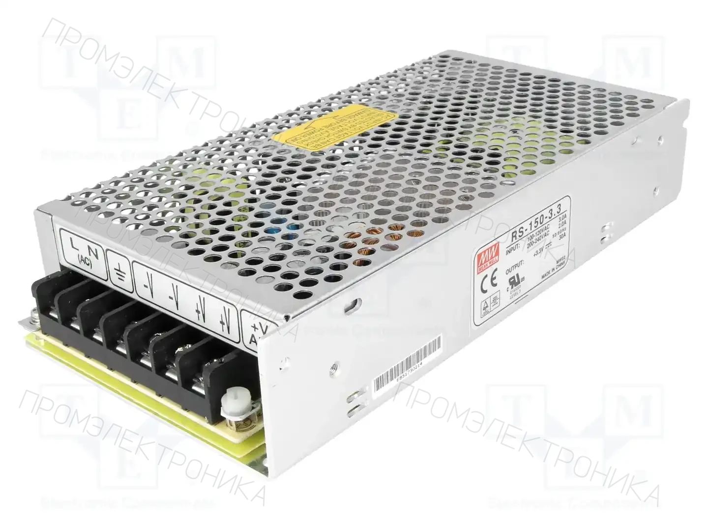 MEAN WELL RS-150-3.3 — Блоки питания для встраивания
