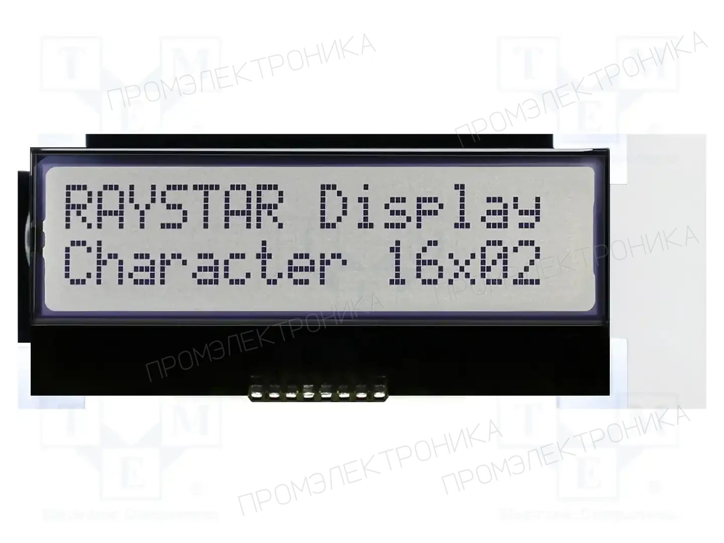RAYSTAR OPTRONICS RX1602A5-GHW-TS — Дисплеи LCD буквенно-цифровые