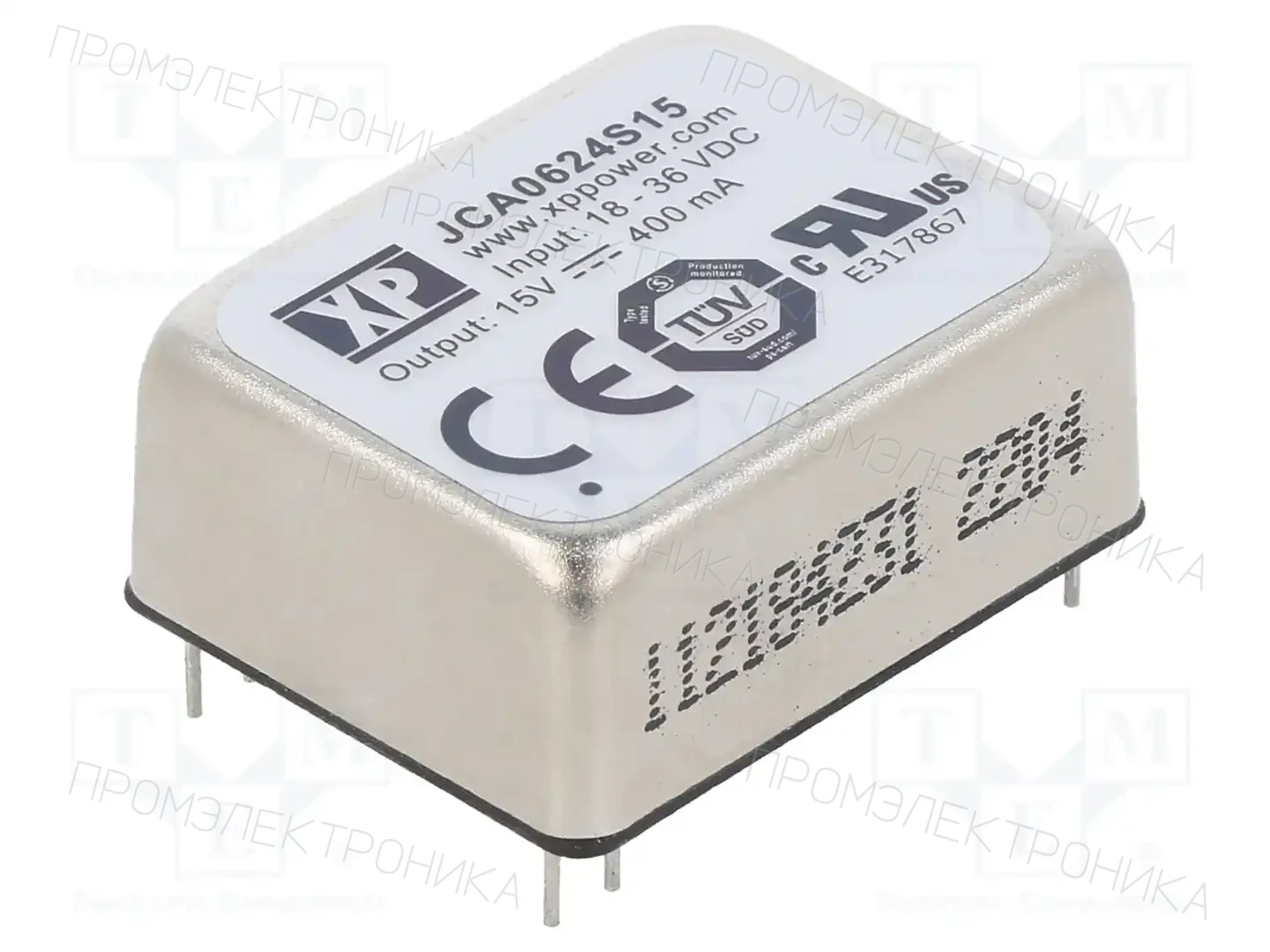 XP POWER JCA0624S15 — Преобразователи DC/DC