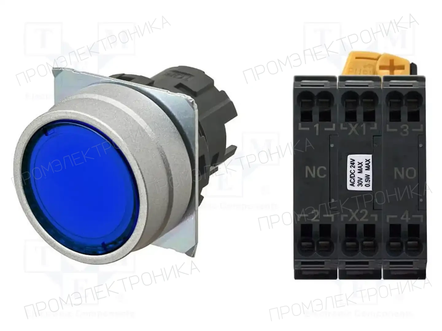 OMRON A22NL-MNM-TAA-P102-AC — Переключатели панельные стандартные 22мм