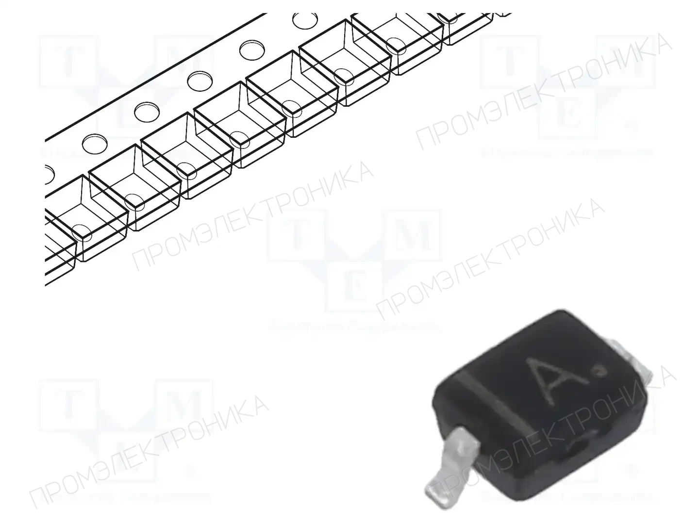 MICRO COMMERCIAL COMPONENTS 1SS355-TP — Универсальные диоды SMD