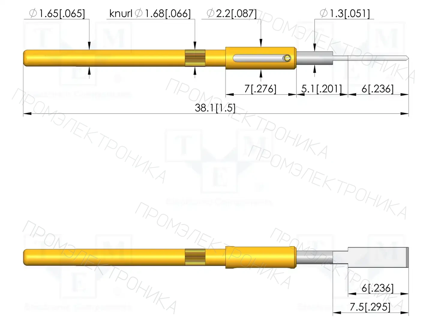 INGUN GKS-710 220 050 R 1507 S — Измерительные щупы
