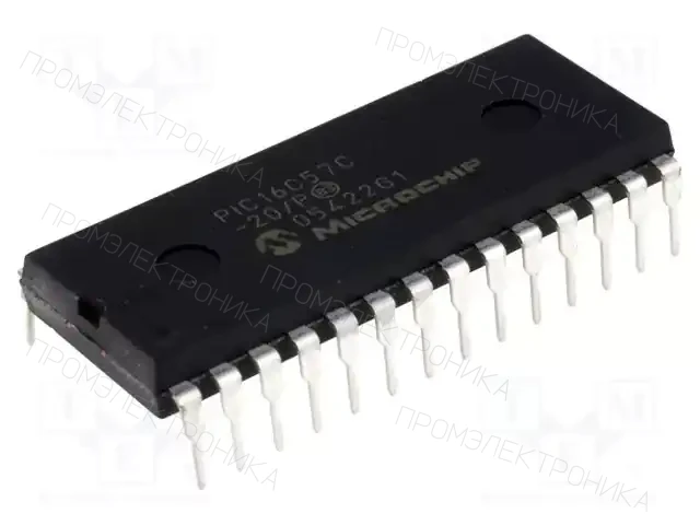 Microchip Technology PIC16C57C-20/P — Линейка PIC 8-bit