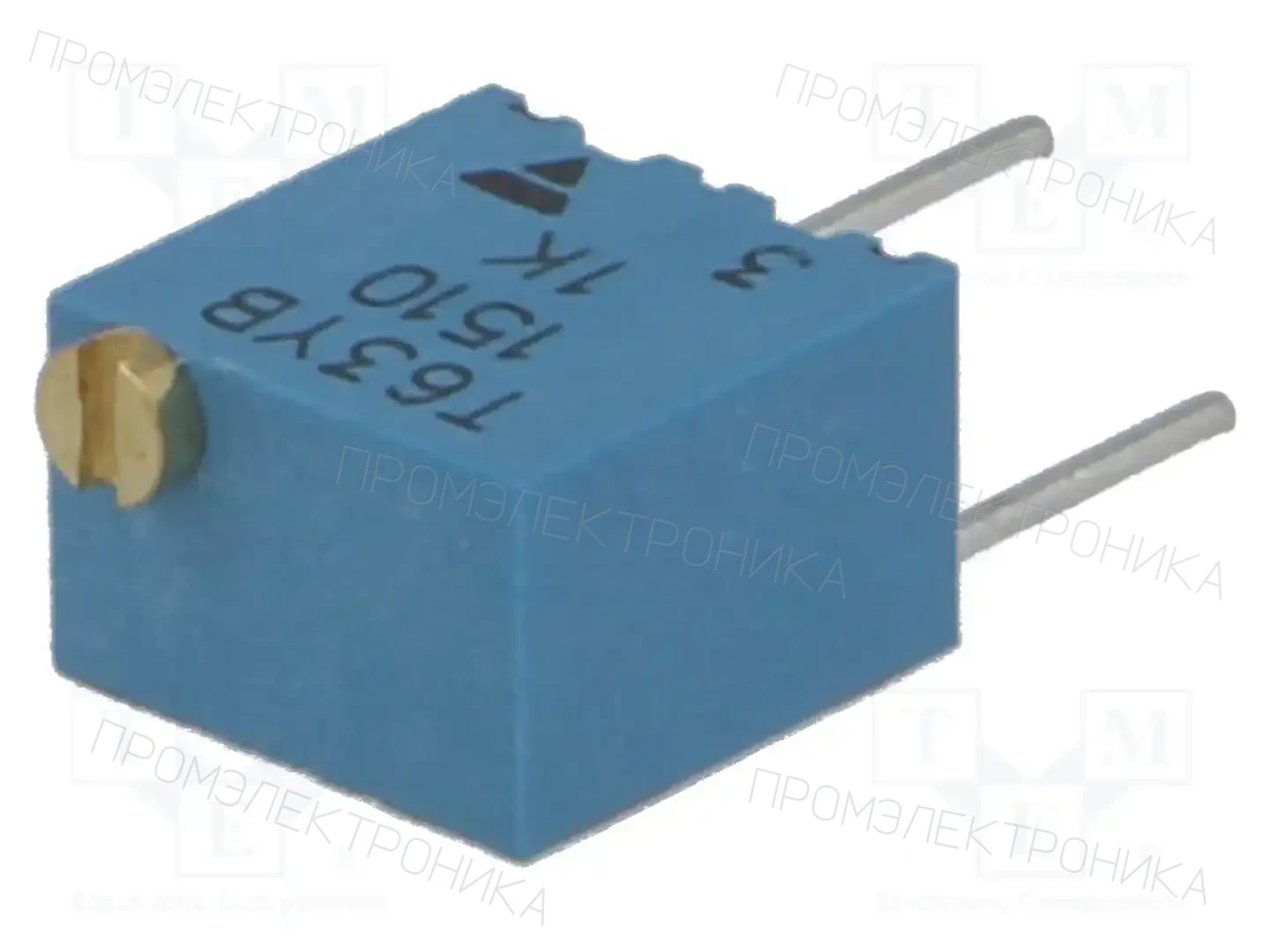 VISHAY T63YB102KT20 — Потенциометры THT многооборотные 1/4 дм