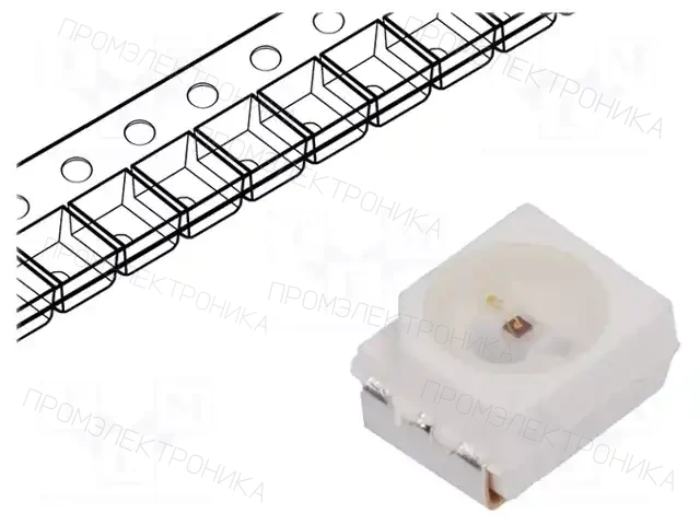 BROADCOM (AVAGO) HSMC-A101-S00J1 — Светодиоды SMD цветные