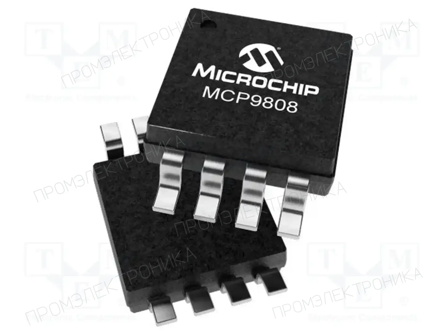 Microchip Technology MCP9808T-E/MS — Преобразователи температуры