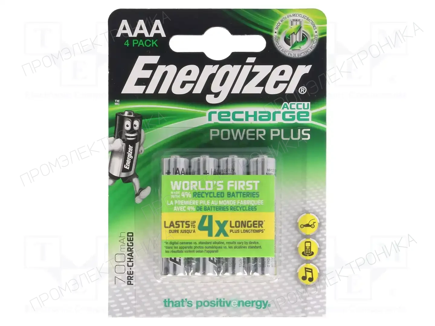 ENERGIZER 7638900417005 — Аккумуляторы