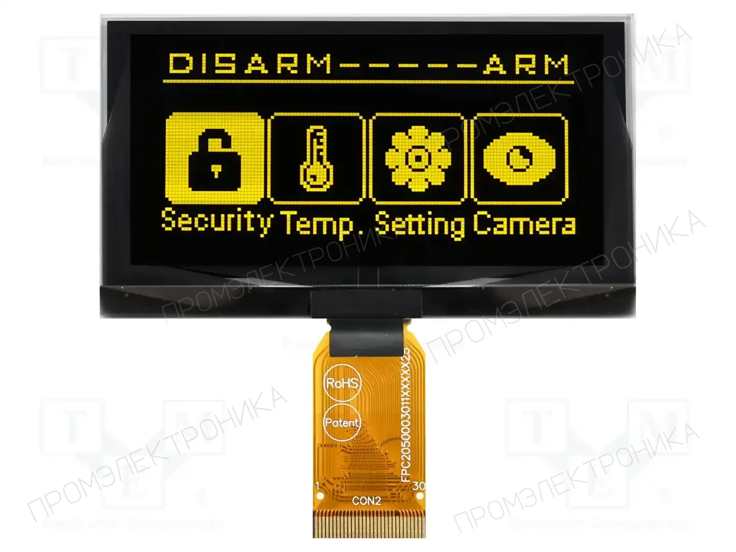 RAYSTAR OPTRONICS REX012864UYPP3N00000 — Дисплеи OLED графические