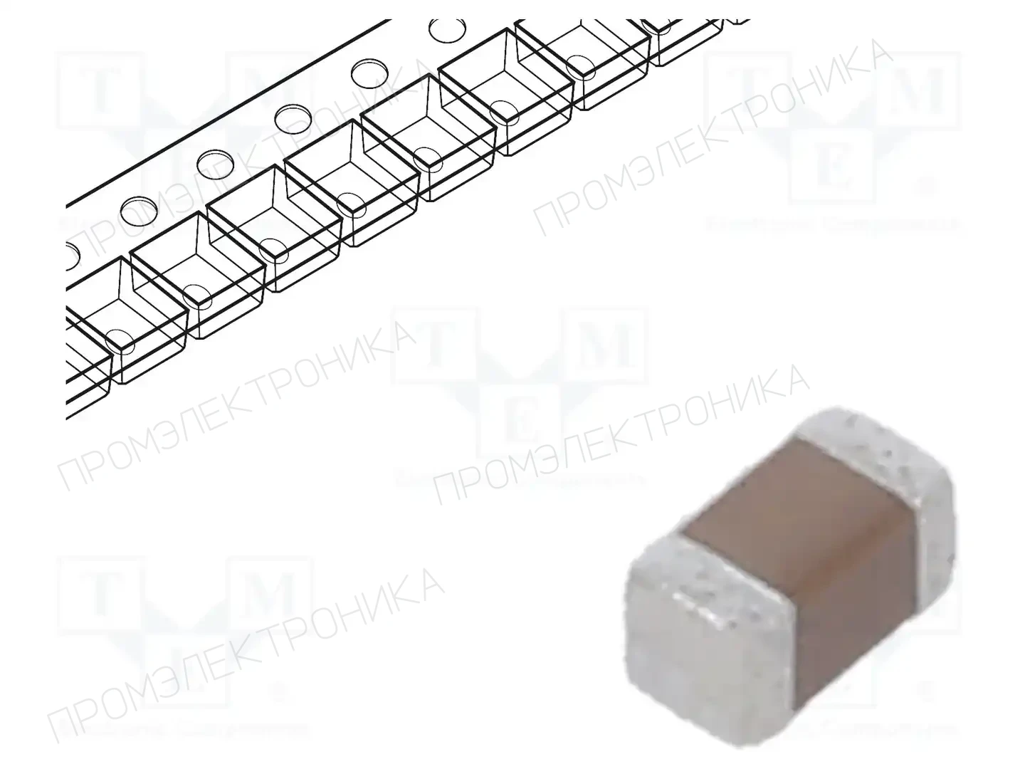 SAMSUNG CL05C010CB5NNNC — Конденсаторы MLCC SMD