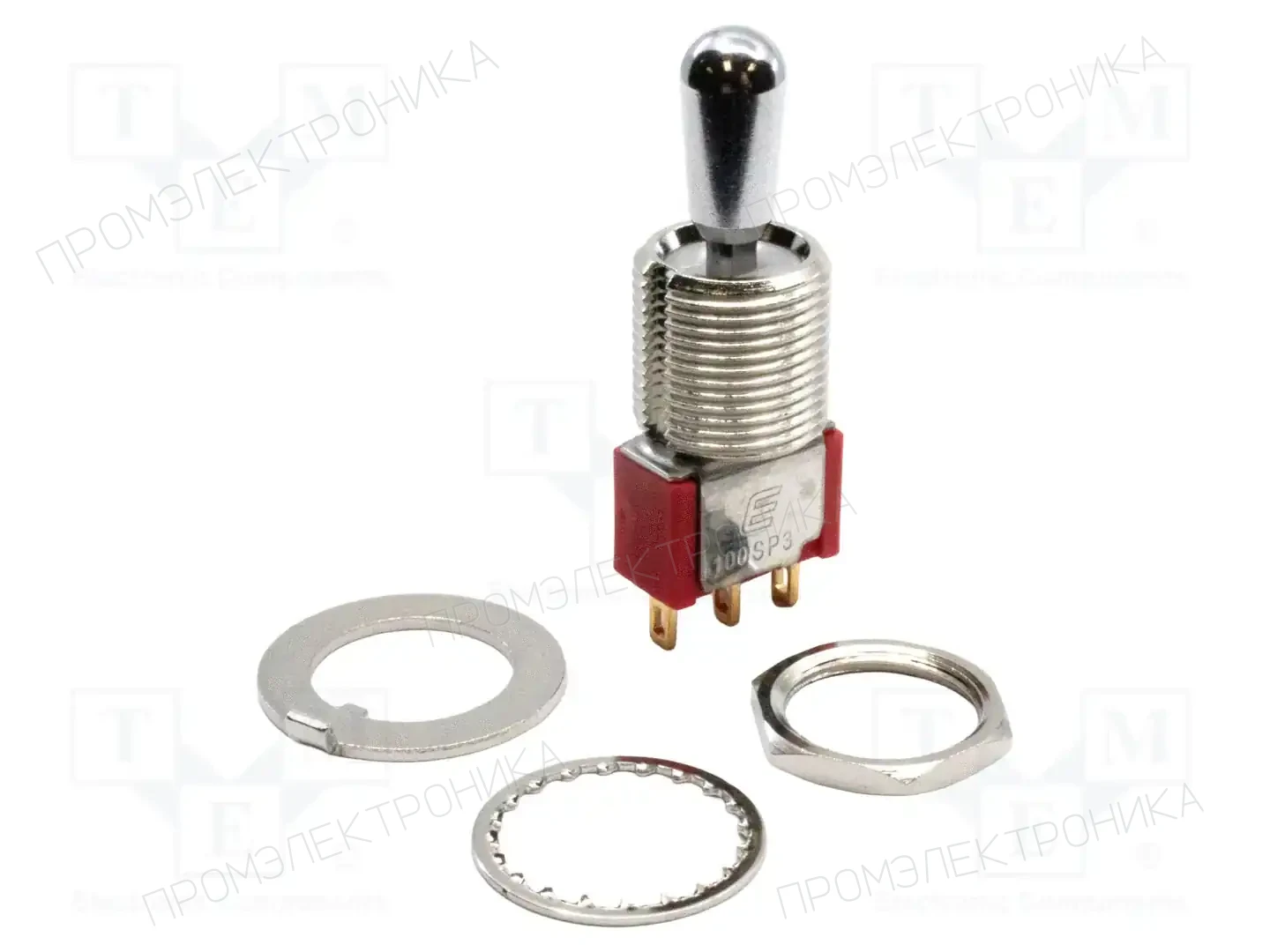E-SWITCH 100SP3T7B13M1REH — Переключатели рычажные