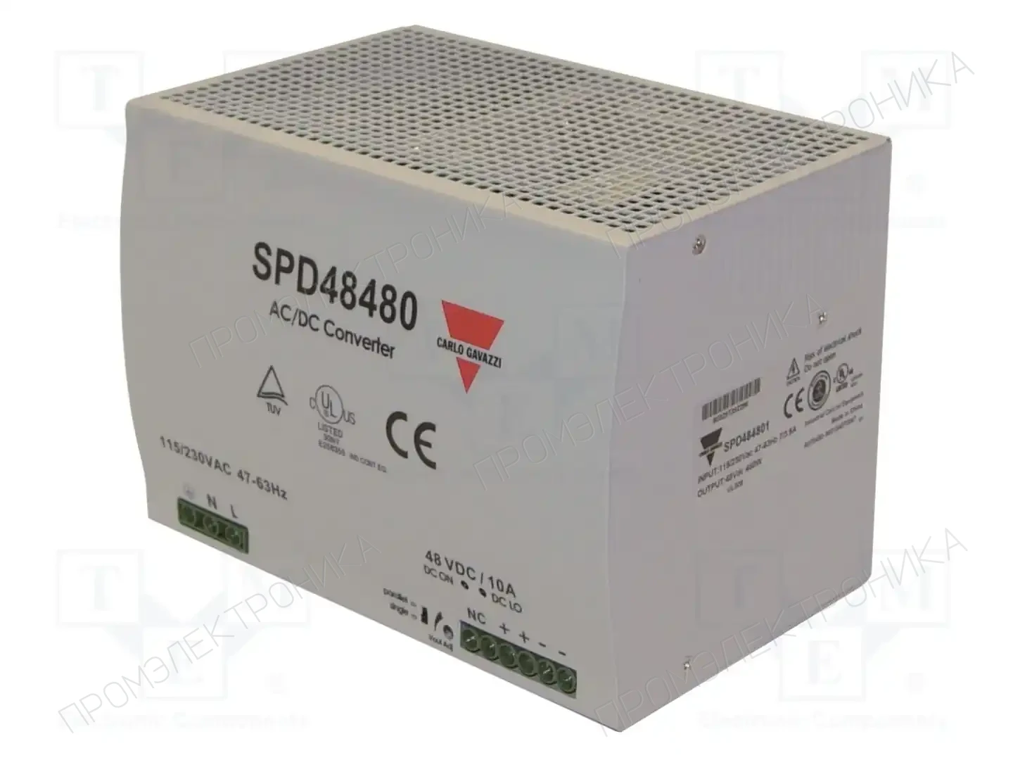 CARLO GAVAZZI SPD244801 — Блоки питания на DIN-рейку