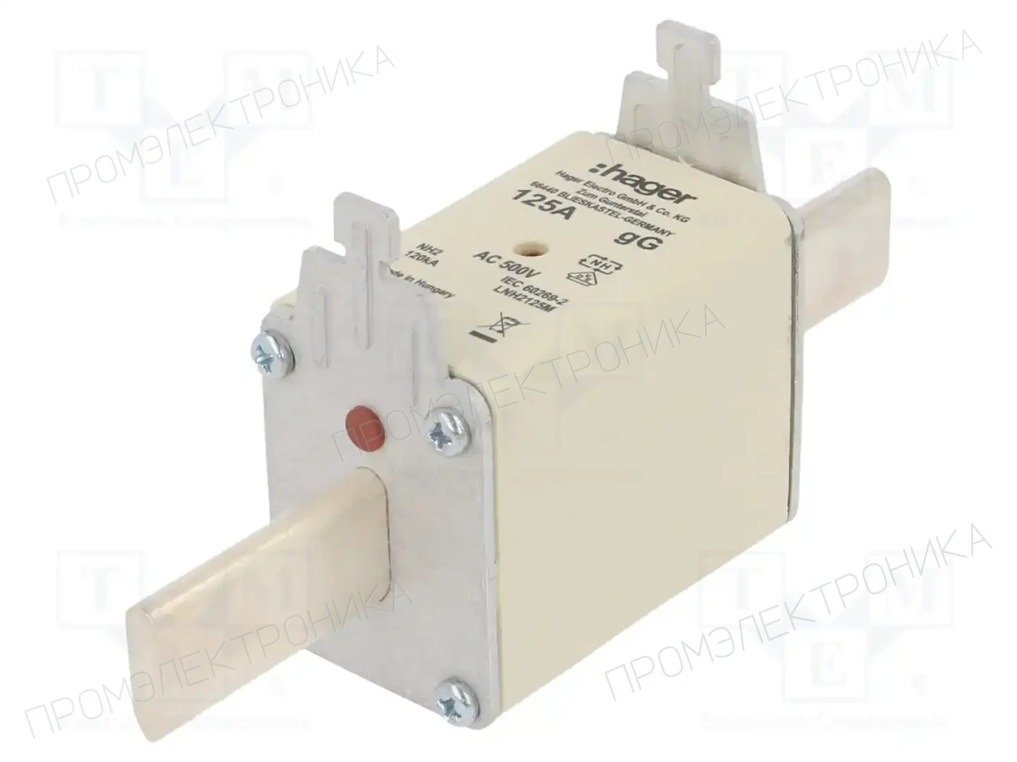 HAGER LNH2125M — Предохранители NH