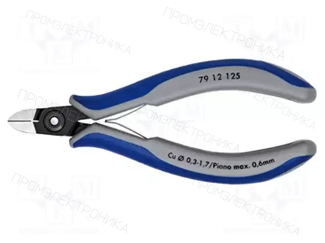 KNIPEX 79 12 125 — Клещи-кусачки для резки
