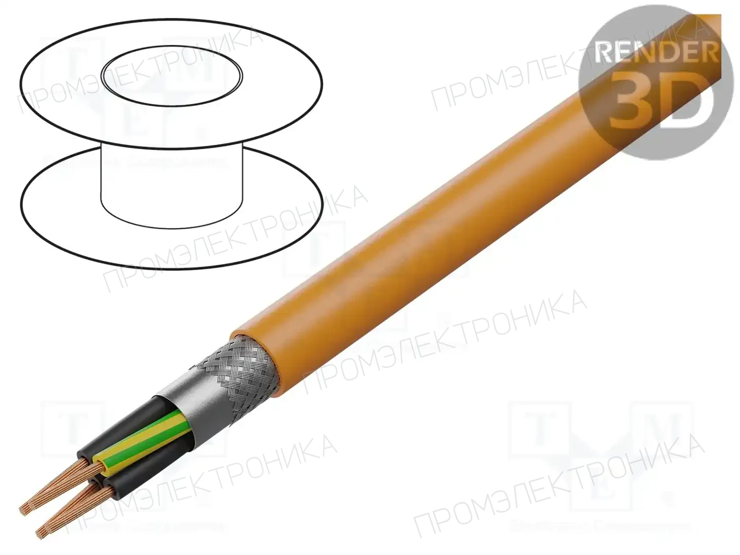 IGUS CF886.07.04 — Провода для направляющих- экранированные