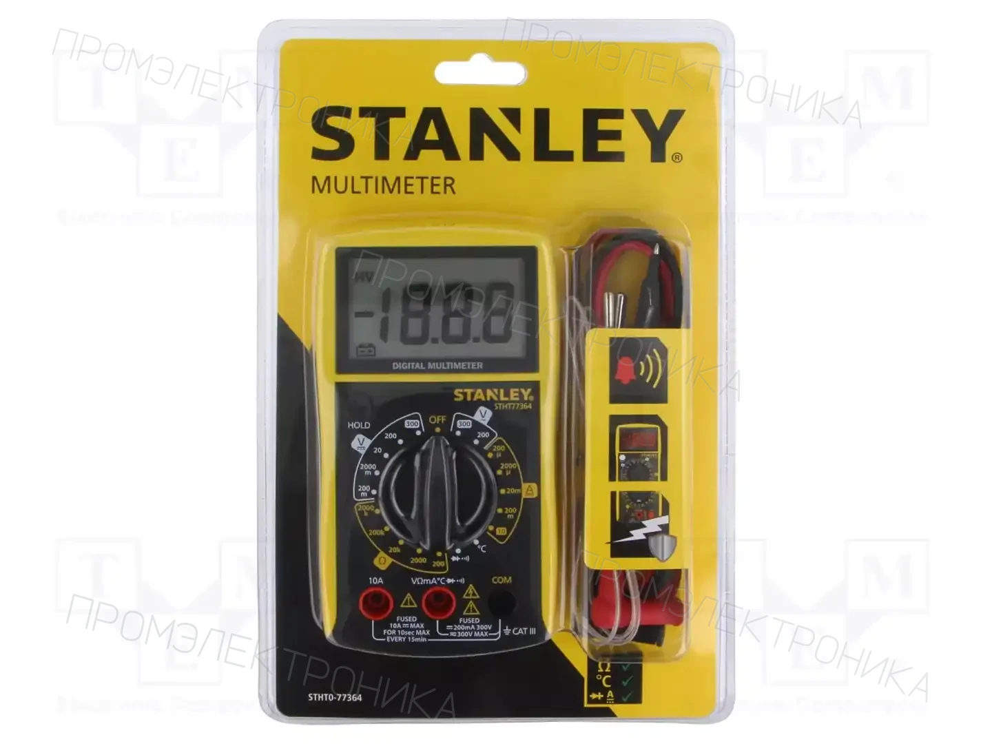 STANLEY STHT0-77364 — Мультиметры цифровые переносные