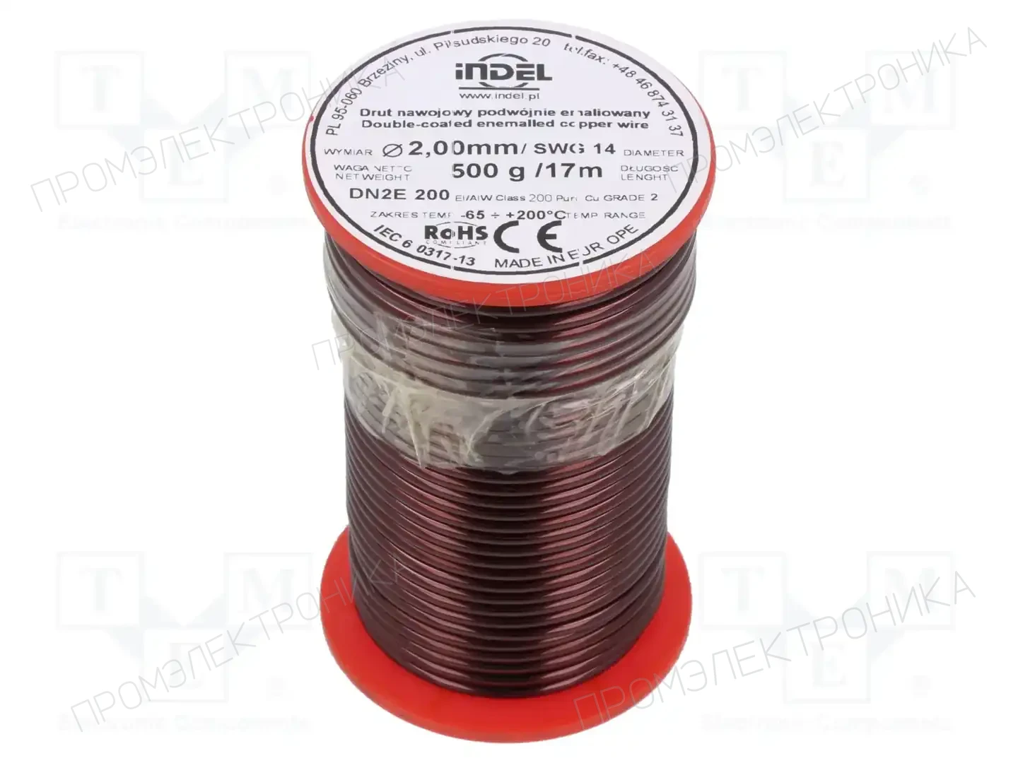 INDEL DN2E2,00-500G — Проволока обмоточная