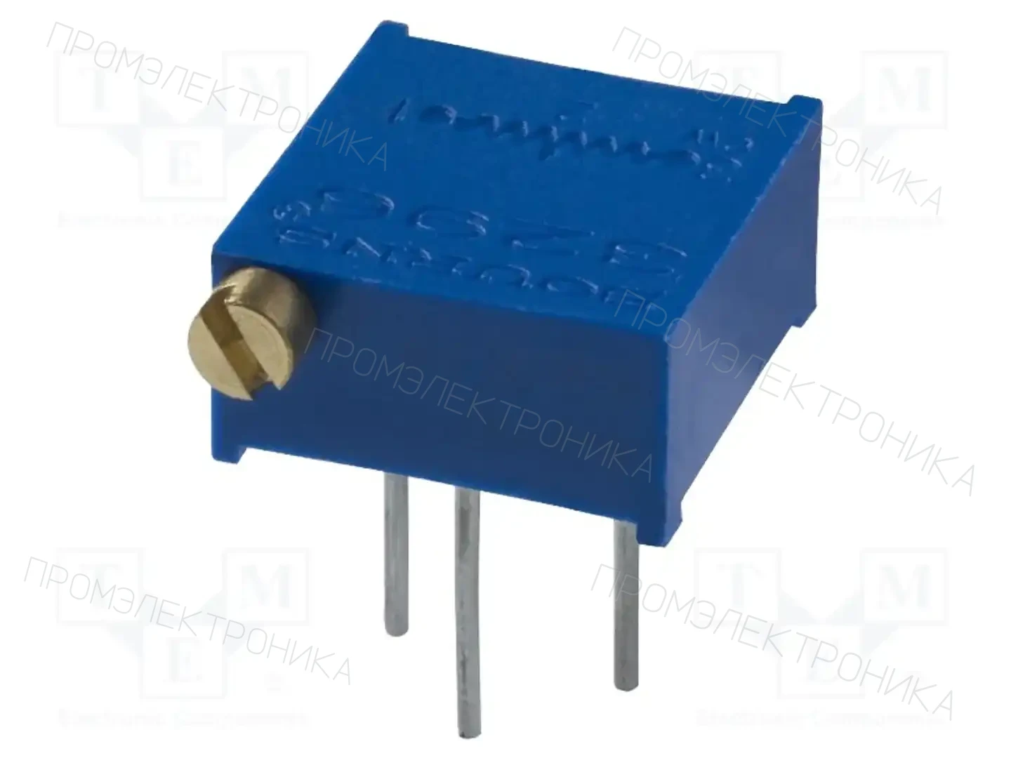 BOURNS 3296P-1-503LF — Потенциометры THT многооборотные 3/8 дм