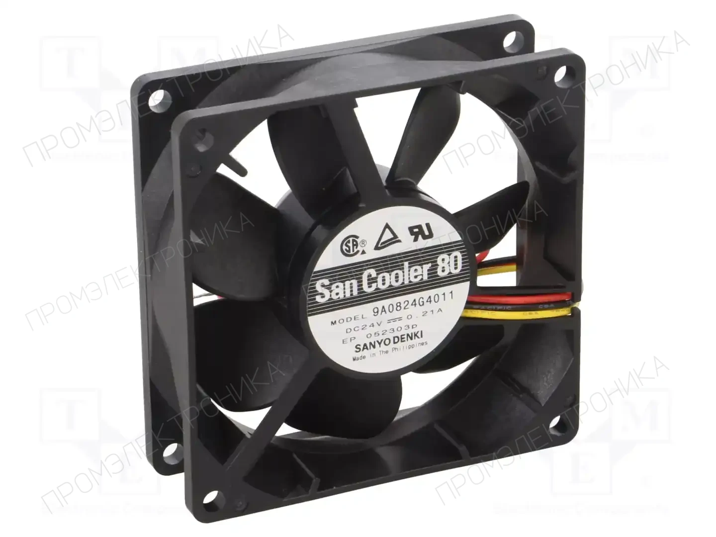 SANYO DENKI 9A0824G4011 — Вентиляторы DC 24V