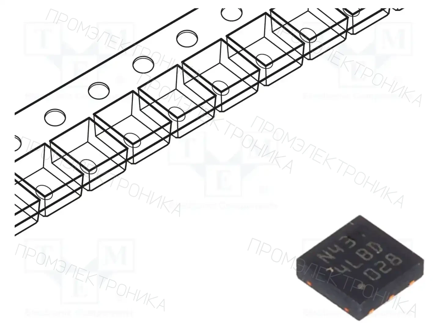 STMicroelectronics LDO40LPU50RY — Стабилизаторы напряжения нерегулир. LDO
