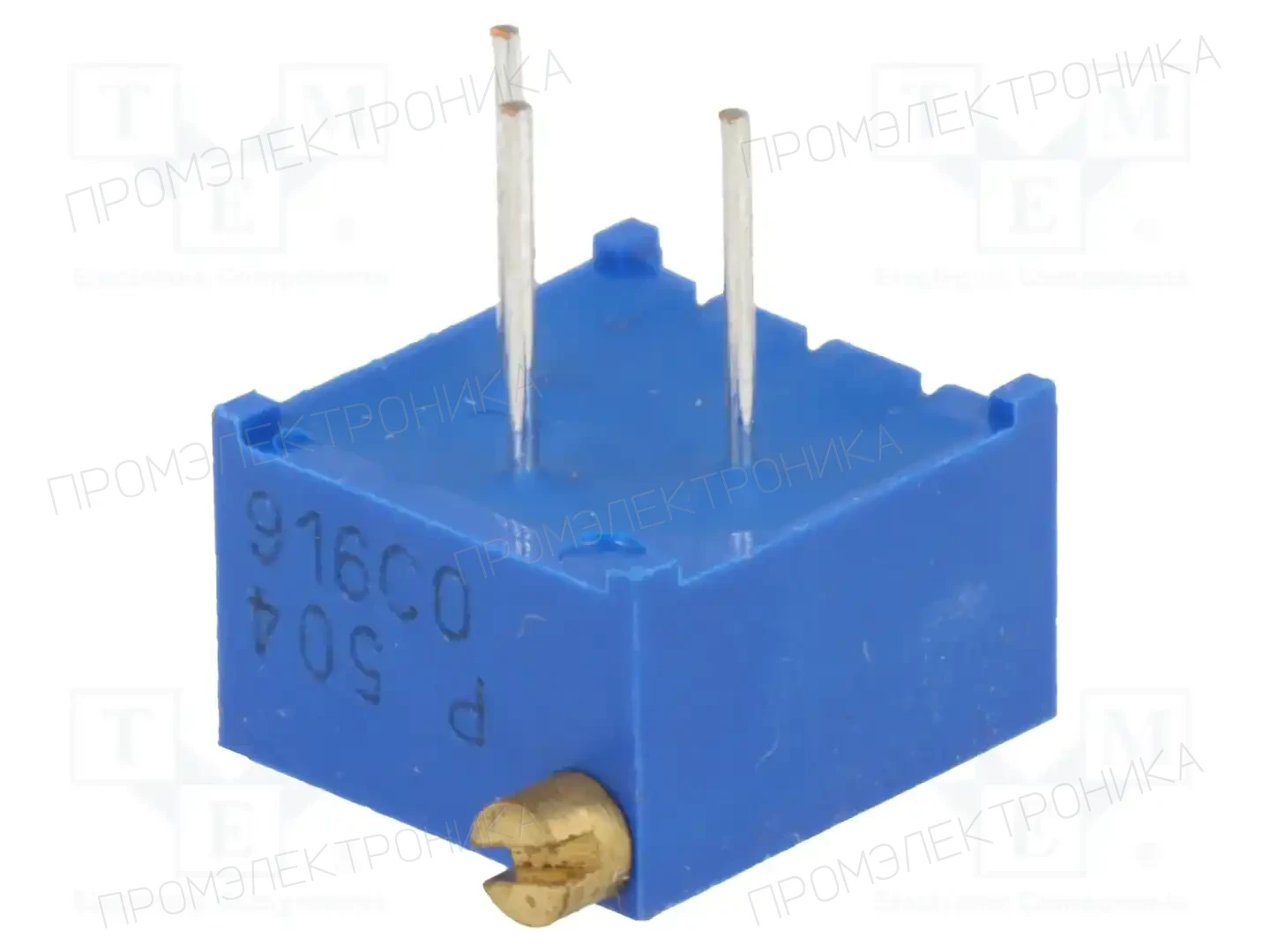 BOURNS 3299P-1-504LF — Потенциометры THT многооборотные 3/8 дм
