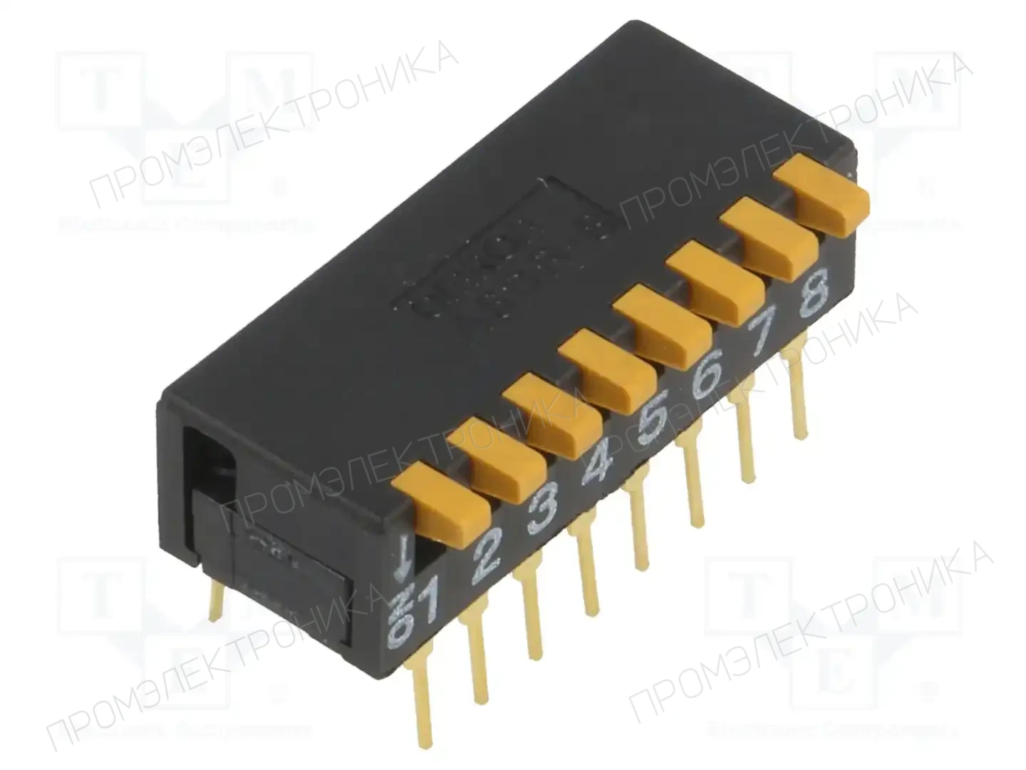 OMRON Electronic Components A6DR-8100 — Переключатели типа Dip-Switch