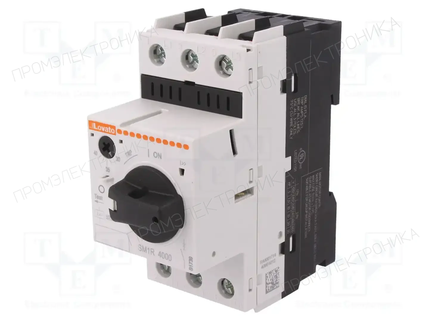 LOVATO ELECTRIC SM1R4000 — Выключатели двигательные