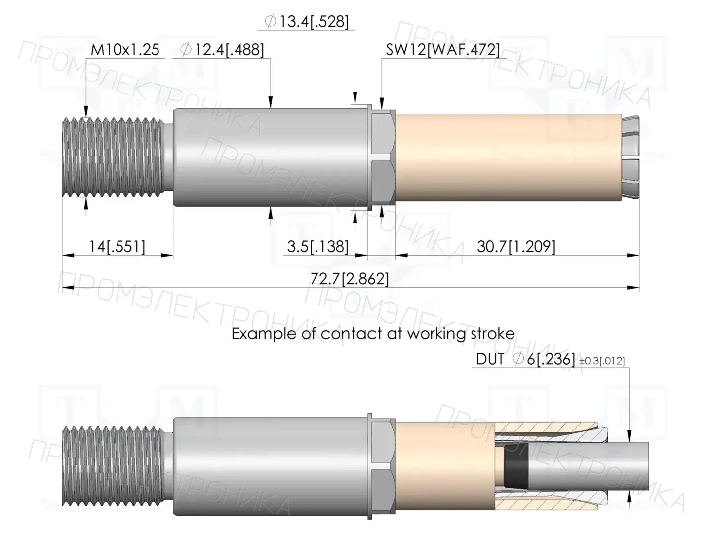 INGUN HKR-672 600 130 S 40004 M — Измерительные щупы