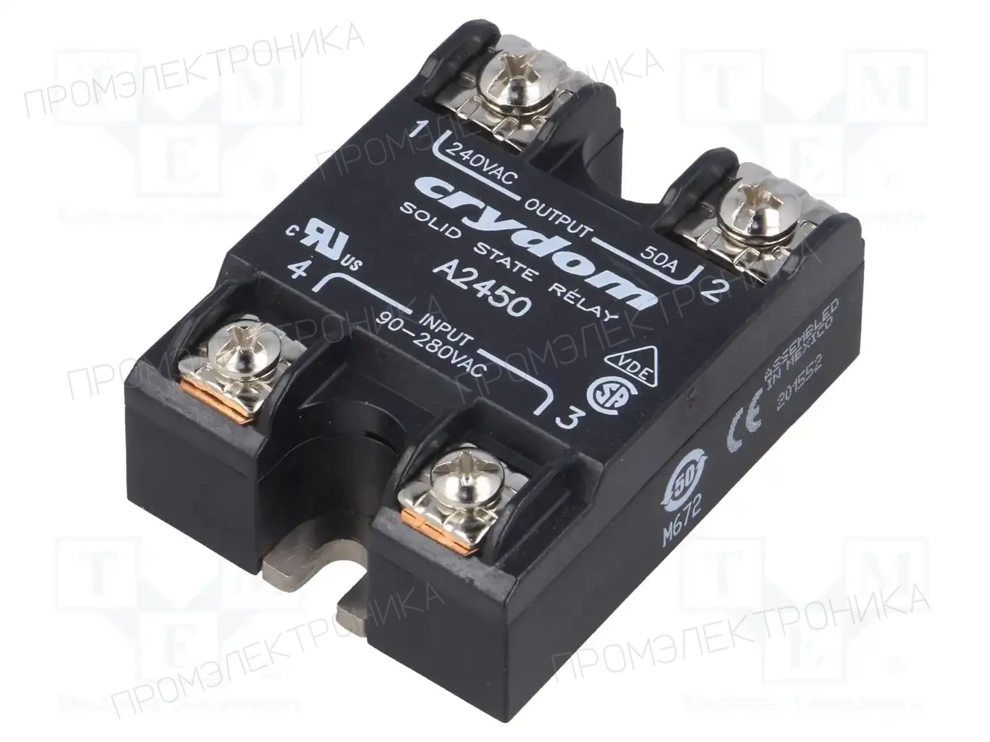 SENSATA / CRYDOM A2450 — Реле SSR однофазные