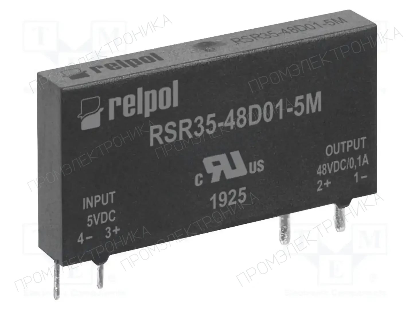 RELPOL RSR35-48D01-5M — Реле SSR однофазные