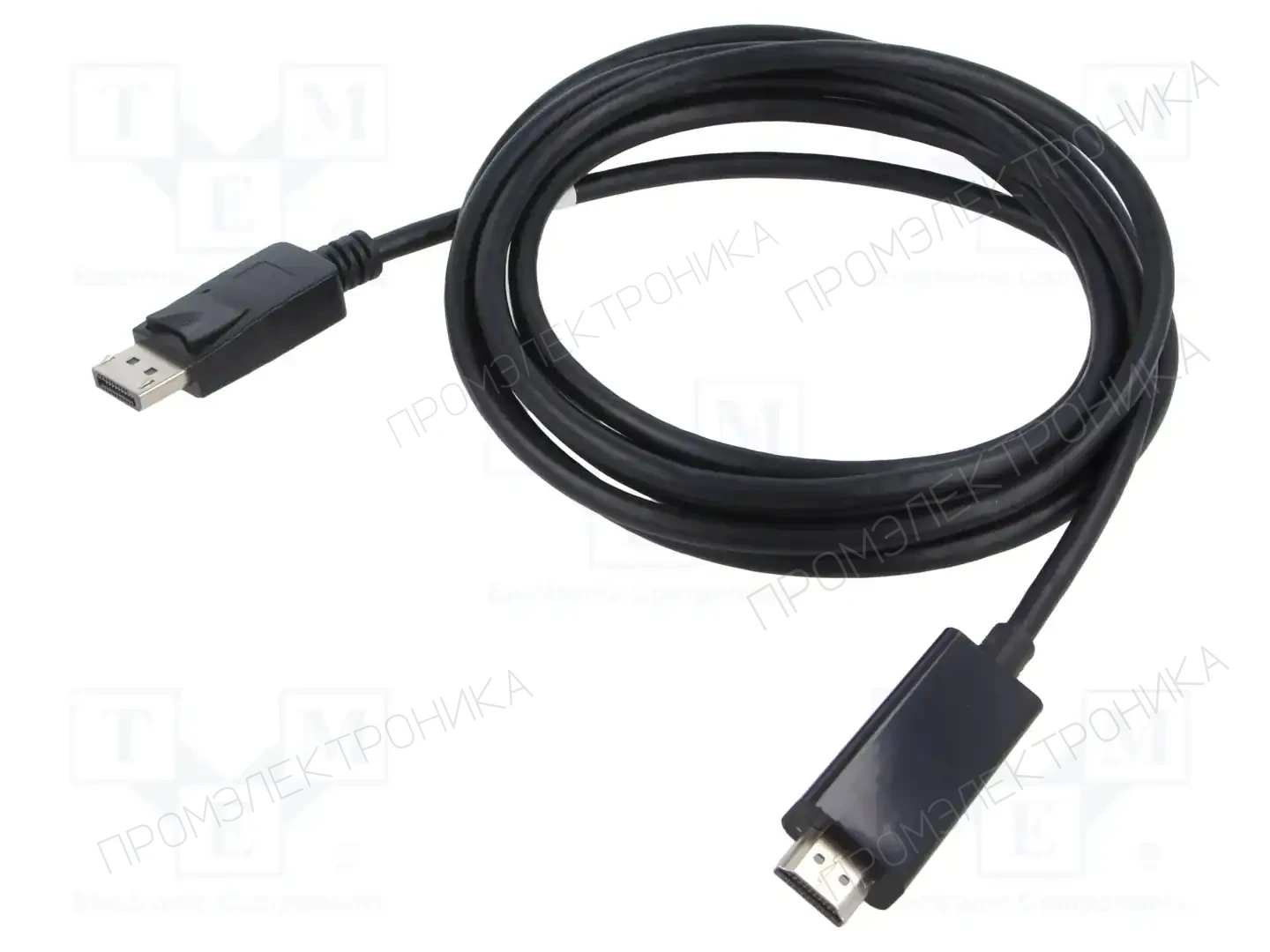 LANBERG CA-DPHD-11CC-0030-BK — Кабели и адаптеры HDMI, DVI, DisplayPort