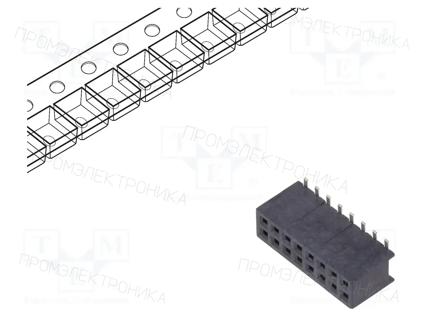 AMPHENOL COMMUNICATIONS SOLUTIONS 20021321-00016C4LF — Штекерные планки и гнезда