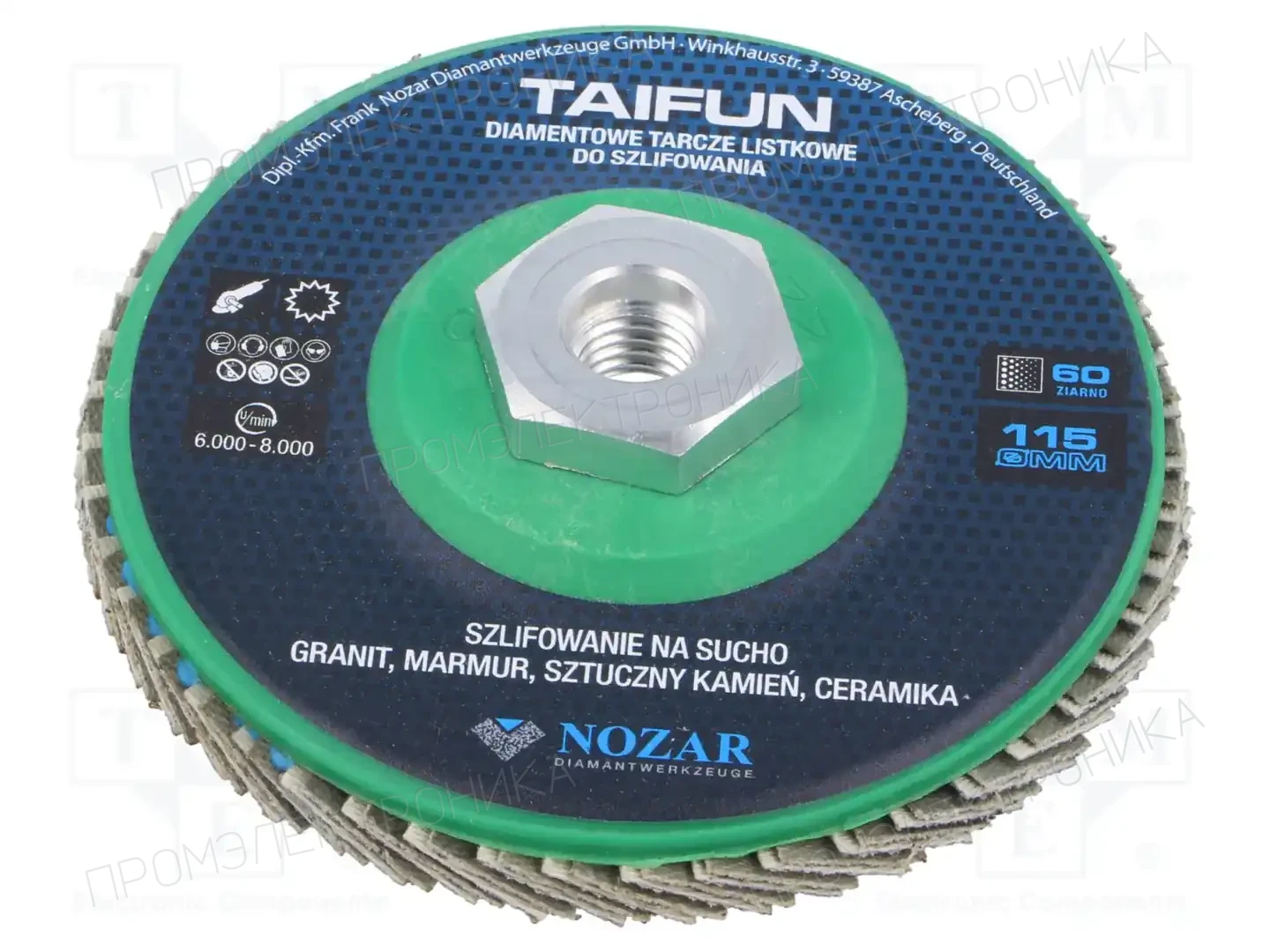 NOZAR DIAMANTWERKZEUGE PL6720390 — Диски для резки и шлифовки