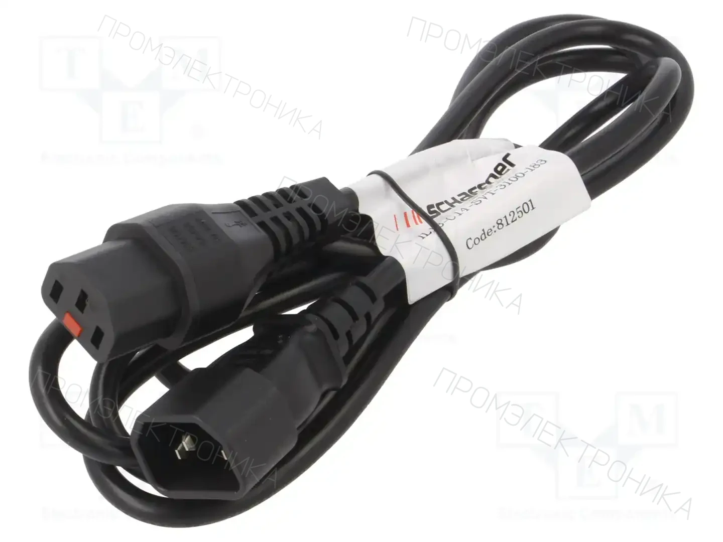 SCHAFFNER / TE Connectivity IL13-C14-SVT-3100-183 — Кабели питания компьютерные и универс