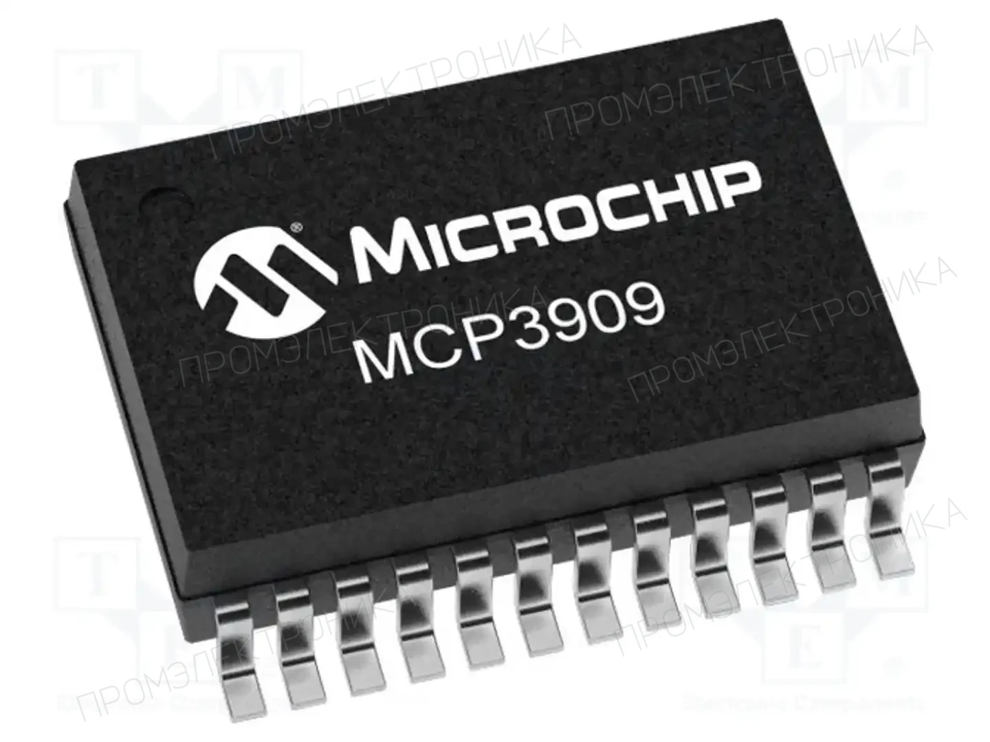 Microchip Technology MCP3909T-E/SS — Преобразователи A/D - микросхемы